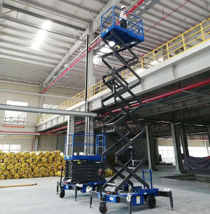 德阳助力行走剪叉式高空作业平台